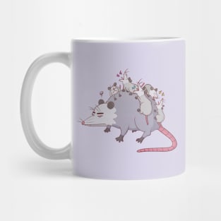 Possum Family Mug